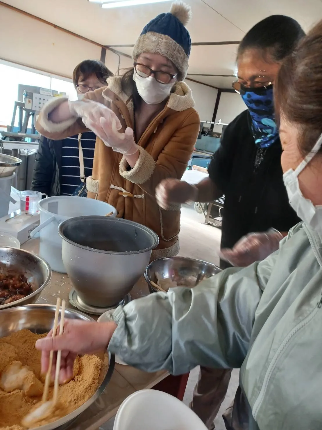 12月のイベント　餅つき